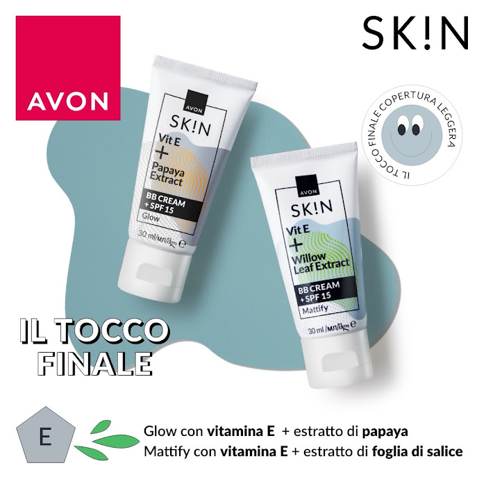 CREMA IDRATANTE COLORATA SPF20 AVON SK!N